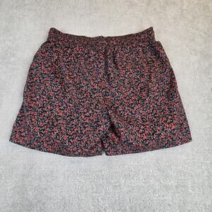 prAna Men's Mesh Lined Floral Swim Trunks Beach Vacation Size 32 x5